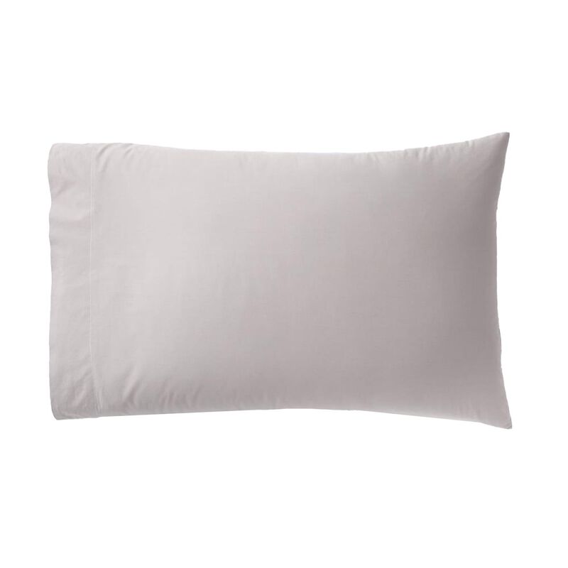 West Elm Organic Washed Cotton Percale Pillowcase Set image number 0